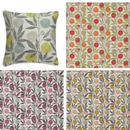 Scion - Blomma 4 Colourways Available Kiwi/Heather Toffee Tangerine Retro Floral Cushion Cover Handmade Throw Pillow Designer - thumbnail 2