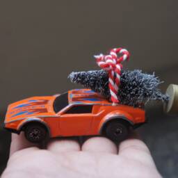 Altered, Vintage, 1985, Matchbox, Super Gt Br 39/40, Racer, Toy, Collectible, Racing, Car, With Christmas Tree, Gift, Stocking Filler, Men - thumbnail 4
