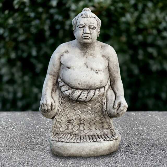 Concrete Wrestler Statue Massive Fighter Sculpture Strongman Garden Decoration Cement Athlete Ornament Sports Yard Figurine Lover Gift - image 1