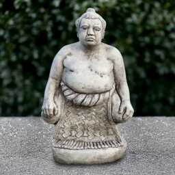 Concrete Wrestler Statue Massive Fighter Sculpture Strongman Garden Decoration Cement Athlete Ornament Sports Yard Figurine Lover Gift - thumbnail 1