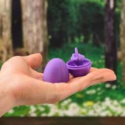 Munnygrubbers - Surprise Finger in Easter Egg - 15 Pack With Snap Fit Multicolor & Unique Designs Novelty Gag - thumbnail 2