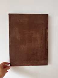Textured Abstract Painting 12x16 Wabi-Sabi Wall Art - thumbnail 1