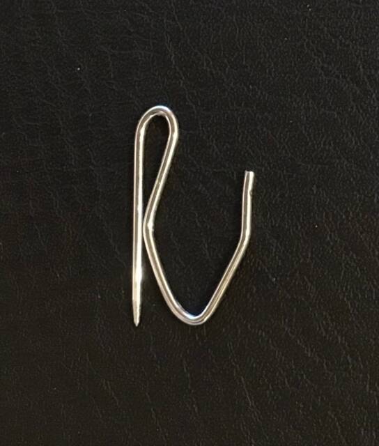 strong Metal Curtain Pin Hooks Clip Pleat For Heading Tape - image 1