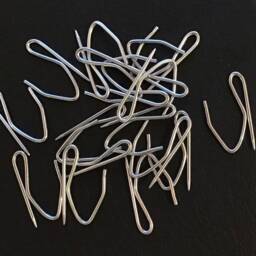 strong Metal Curtain Pin Hooks Clip Pleat For Heading Tape - thumbnail 2