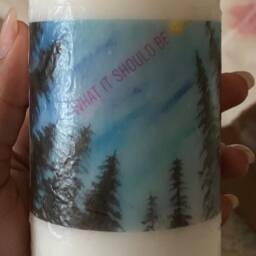 Personalized Pillar Candles - Unscented - thumbnail 3