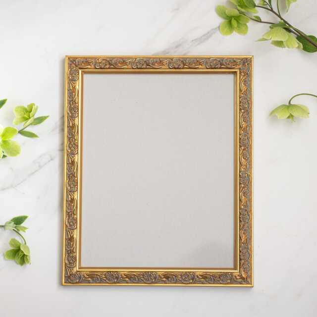8x10 Inch Handmade Gold Ornate Wooden Frame Baroque 20x25 cm Art Photo Display - image 1
