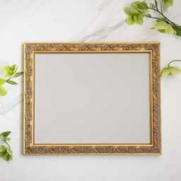 8x10 Inch Handmade Gold Ornate Wooden Frame Baroque 20x25 cm Art Photo Display - thumbnail 3