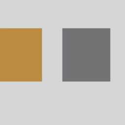 Ochre & Navy Blue Wall Art - Luxury Modern Wood Sculpture - thumbnail 4