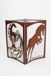 Horse Party Decorations, Paper Lanterns, Equestrian & Dressage, Luminaries, Candle Holder, Diy Gift - thumbnail 1