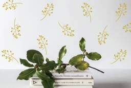 Flowers Decals, Nursery Wall Decal, Nature Baby Room Living Girls Decal