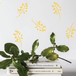 Flowers Decals, Nursery Wall Decal, Nature Baby Room Living Girls Decal - thumbnail 3
