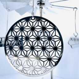 Experimental Prototype Community Of Tomorrow Monorail & Golf Ball Earth Tea Light Candle Spinner Silver - thumbnail 3