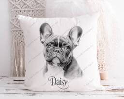 French Bulldog Cushion, Gift, Gift For Him, Lover, Her, Frenchie Dog Owner