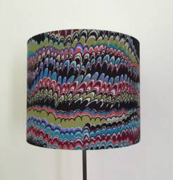 "Beautifully Handmade Drum Lampshade in Kaffe Fassett " - thumbnail 1