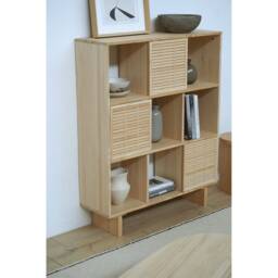 Solid Wood Bookcase, Handmade - Morell - thumbnail 2
