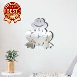 Frog Acrylic Clock - Many Colours Available - Bespoke Shapes & Sizes Made