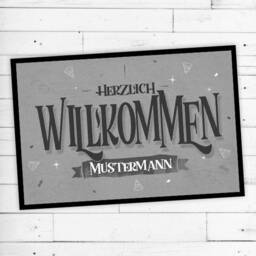 "Doormat ""Welcome" - thumbnail 2