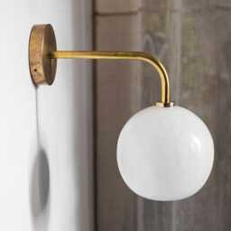 Selene - Alabaster Wall Light, Mounted Lamp, Bedside Lamp - thumbnail 3