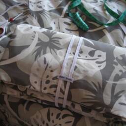 Handmade Bedding Set Duvet Cobver Queen Size With Pillowcases X 2 Cotton 100% Gift Box By Irena Adler - thumbnail 3