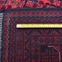 Custom Size Afghan Bokhara Rugs, Turkmen Handmade Wool Rug, Khalmuhammadi Khamyab Bukhara, Tribal Living Room, Office, Dining Table Rug - thumbnail 4