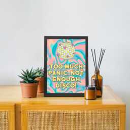 Panic At The Disco Inspired Poster, A4 Print, Fun Wall Art, Quirky Decor, Poster For Dorm, Song Lyrics - thumbnail 4