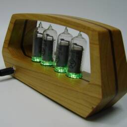 Wooden Nixie Tube Clock - In14 Tube, Rgb-Multicolor Backlight - thumbnail 4