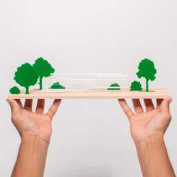 Farnsworth House Diorama Mies Van Der Rohe Architecture Replica - thumbnail 4