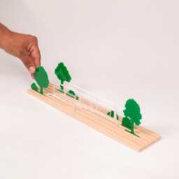 Farnsworth House Diorama Mies Van Der Rohe Architecture Replica - thumbnail 3