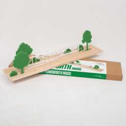 Farnsworth House Diorama Mies Van Der Rohe Architecture Replica