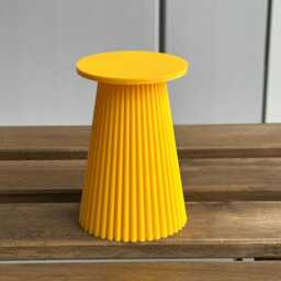 Mini Art Deco Desk Lamp 3D Printed Led Table Light Usb Rechargeable Mood - thumbnail 3