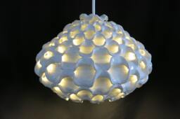 Danish Ceramic Hanging Lamp