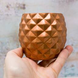 3D Concrete Pineapple Plant Pot - thumbnail 3