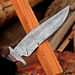 Damascus Steel Vi-King Knifw For Wall Decoration, Custom Made Handmade in Steel, Decorative Unique Hanging - thumbnail 3