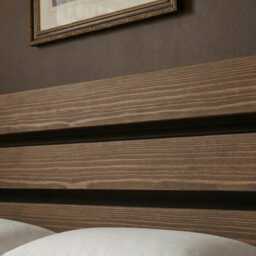The Redwood Low Footboard Bed Frame - Solid Wood Platform Rustic Modern Farmhouse Bedroom Furniture Handmade Chunky Wooden - thumbnail 2