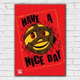 Wwe Print - Mankind Have A Nice Day Poster Wrestling Wall Art - thumbnail 2