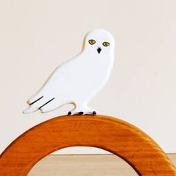 Wooden Arctic Animal Toy Set Handmade Montessori Toys - thumbnail 4