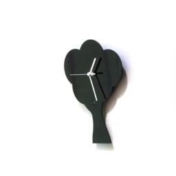 Tree - Black Acrylic Wall Clock, A Piece Of Art, Silhouette Home Accessories - thumbnail 3