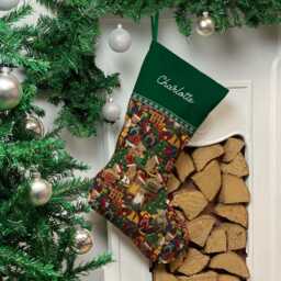 Personalised Christmas Stocking - Three Bears Design - Large - thumbnail 1