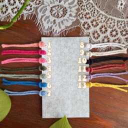 Macrame Air Plant Magnet - Braided Hanger Display Holder Decor Spring Boho Kitchen Mother's Day Gift - thumbnail 4