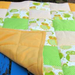 Baby Blanket Cuddly Owl - thumbnail 2