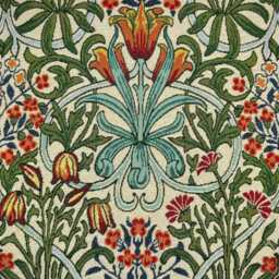 Custom Made William Morris Woodland Weeds Blackout/Lining Curtains 3 - thumbnail 1