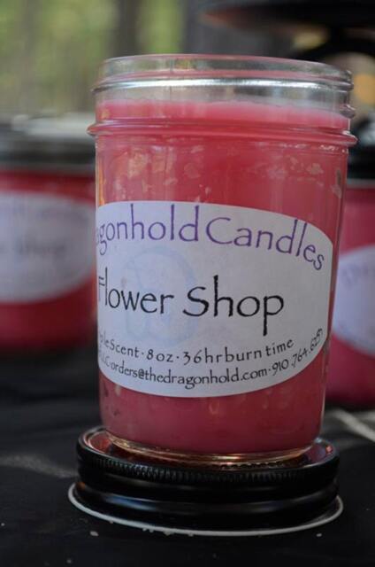 Flower Shop Candle Hand Poured, Triple Scented Soy-Paraffin Candle