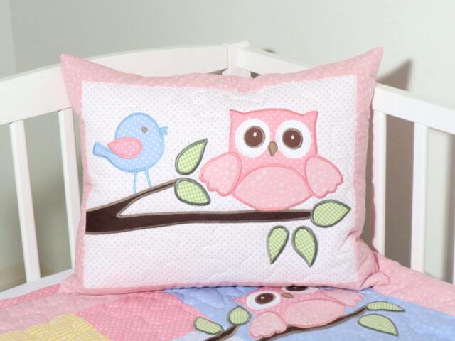 Owl Throw Pillow Covers, Owls Decorative Cases, 16 X 12 Birds Cushion Cover, Outdoor Shams 16X16 - image 1