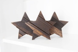 Rustic Home Decor, Farmhouse Wood Star, Country Reclaimed Art, Wall Wooden Star Decor - thumbnail 1