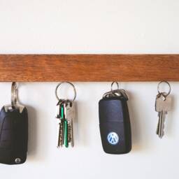 Magnetic Key Holder For Wall - Organiser, Gift, Wall Holder, Key Rack, Fathers Day Gift - thumbnail 3