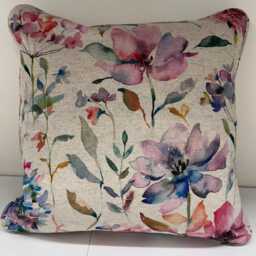Chatham Glynn Floral Piped Cushion Various Sizes Available - thumbnail 3