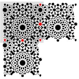 Wall Lace Decorative Stencil Benecia For Home Painting Decorating Diy Decor - thumbnail 4