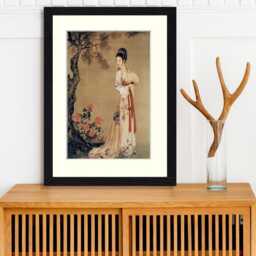 Black Mdf Wood Finish Photo Frame With Mounts - Landscape Portrait Gallery Wall Art - thumbnail 4