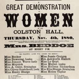 Reprint Of A Vintage Political Poster For Womens Suffrage - Original Quality - thumbnail 3