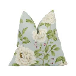 Sanderson - Peony Tree Duckegg/Cream Stunning Designer Cushion Cover Home D??cor Throw Pillow - thumbnail 1